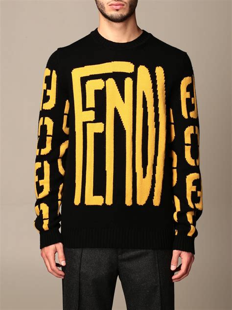 fendi sweatshirt men|fendi oversized sweater.